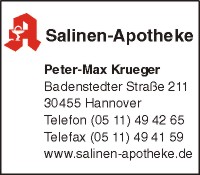 Salinen-Apotheke Peter-Max Krueger