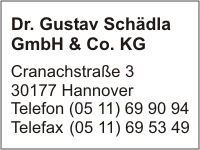 Sch�dla GmbH & Co. KG, Dr. Gustav