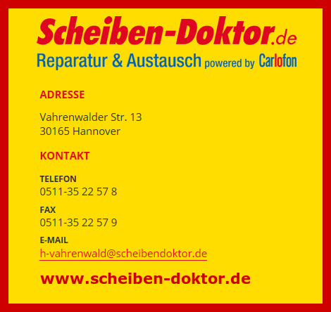 Scheiben-Doktor, Inhaber: Carlofon GmbH
