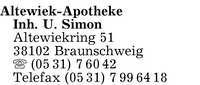 Altewiek-Apotheke