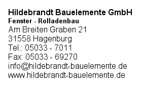 Hildebrandt Bauelemente GmbH