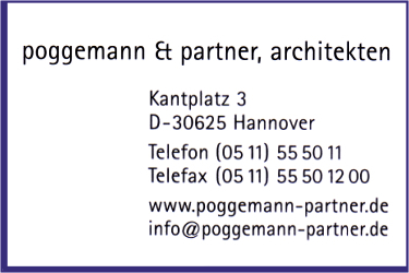 Poggemann & Partner, Architekten