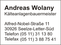 Wolany, Andreas