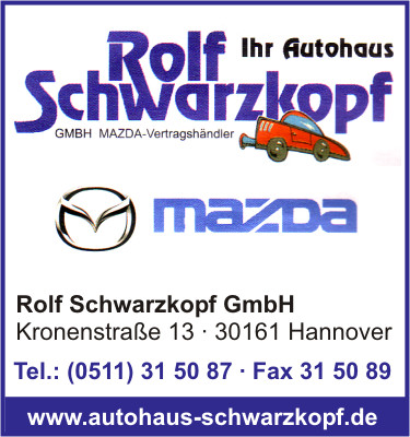 Schwarzkopf GmbH Mazda Vertragshändler, Rolf