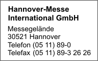 Hannover-Messe International GmbH