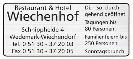 Restaurant & Hotel Wiechenhof