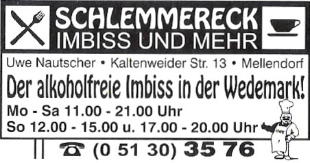 Schlemmereck - Imbiss und mehr, Inh. Uwe Nautscher